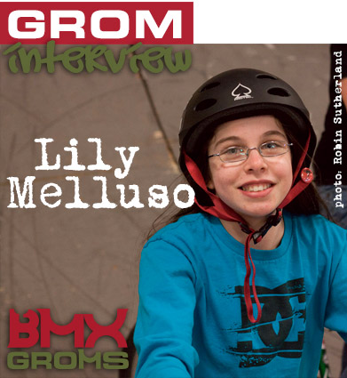 BMX Groms interview with Lili a Girl BMX rider