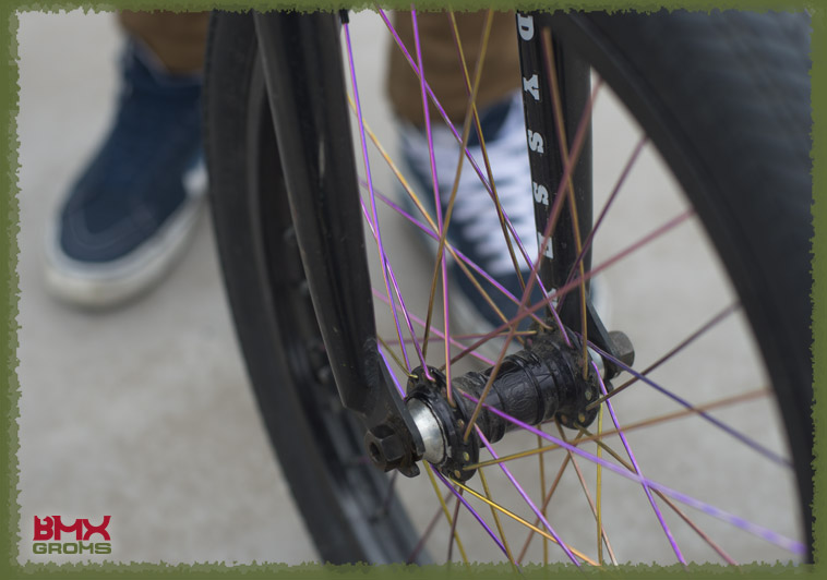 Kehler BMX Colony Bike Check Front Wheel and Profile Hub