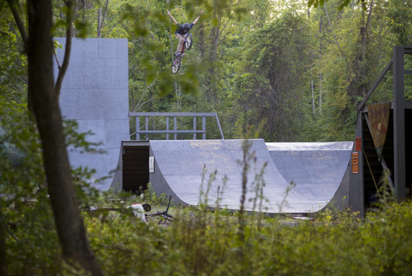 Jayden Mucha Backyard Ramp Setup